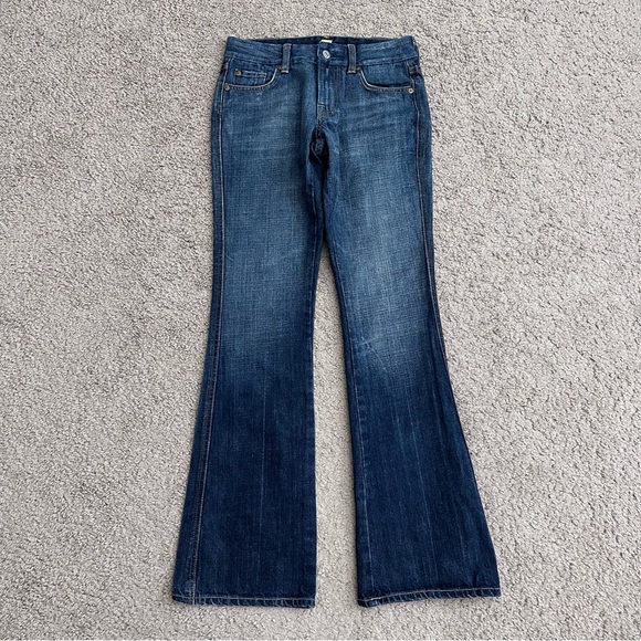 7 For All Mankind Denim - 7 For All Mankind A Pocket Flare Jeans Womens 26